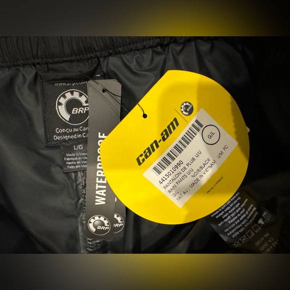 Can Am Men’s Rain Pants - Picture 3 of 3